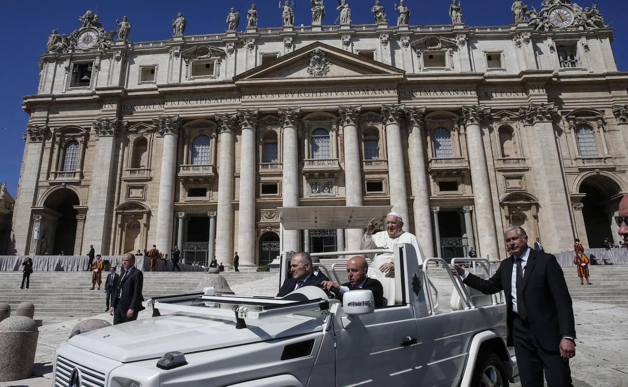 Audiencia semanal del Papa en la Ciudad del Vaticano. 