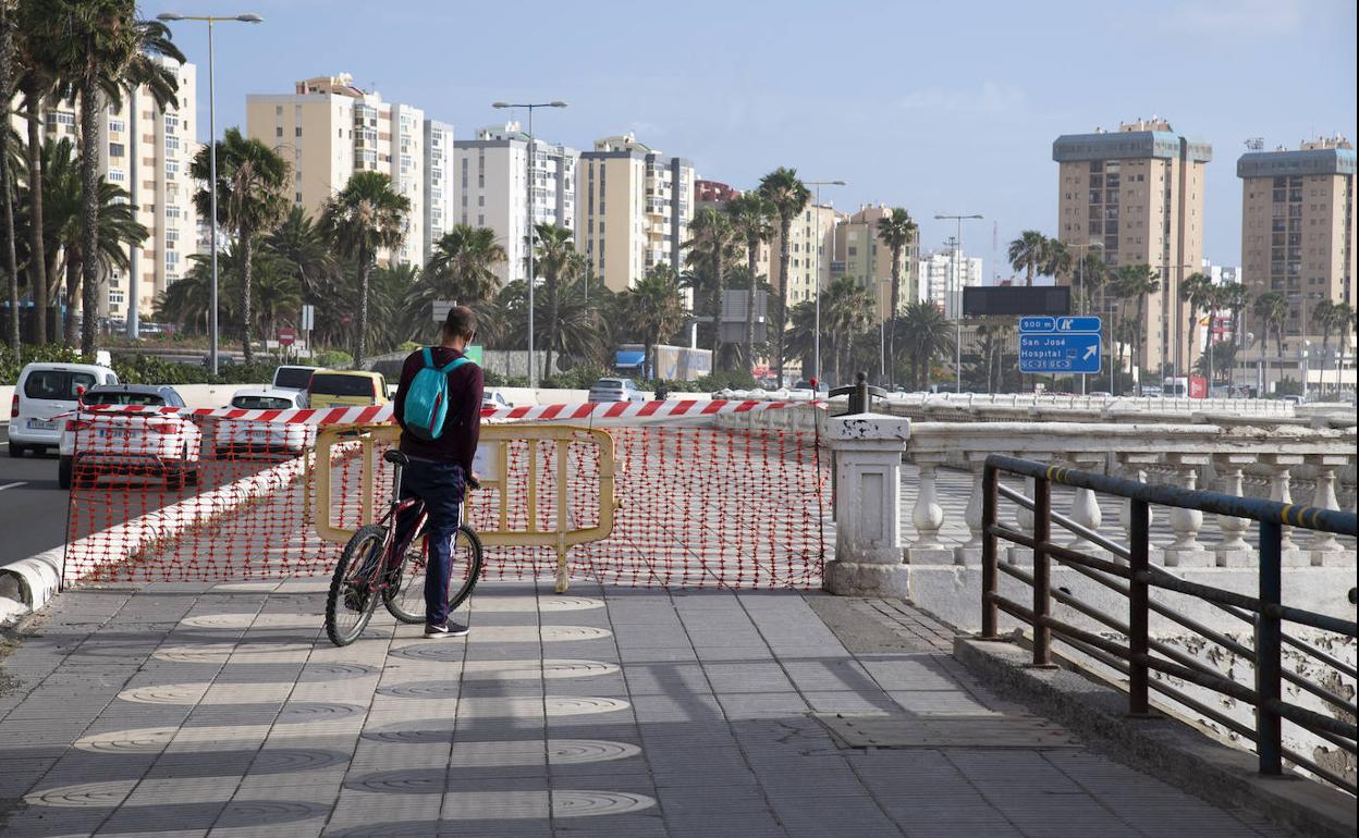Abierto al tránsito el tramo del paseo de la Avenida Marítima