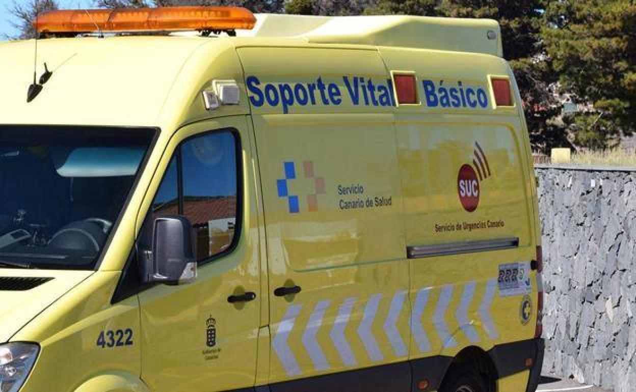 Rescatan a una senderista herida tras sufrir una caída en Montaña Roja, en Tenerife
