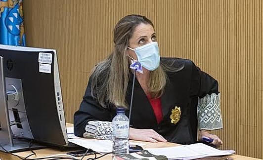 La fiscal Cristina Coterón. 