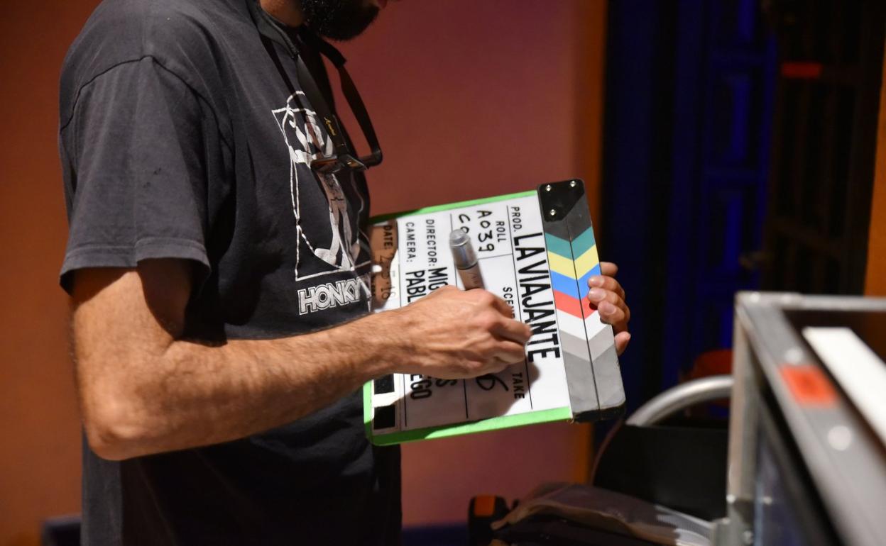 Imagen de archivo del largometraje canario 'La viajante', de Miguel Ángel Mejías. 