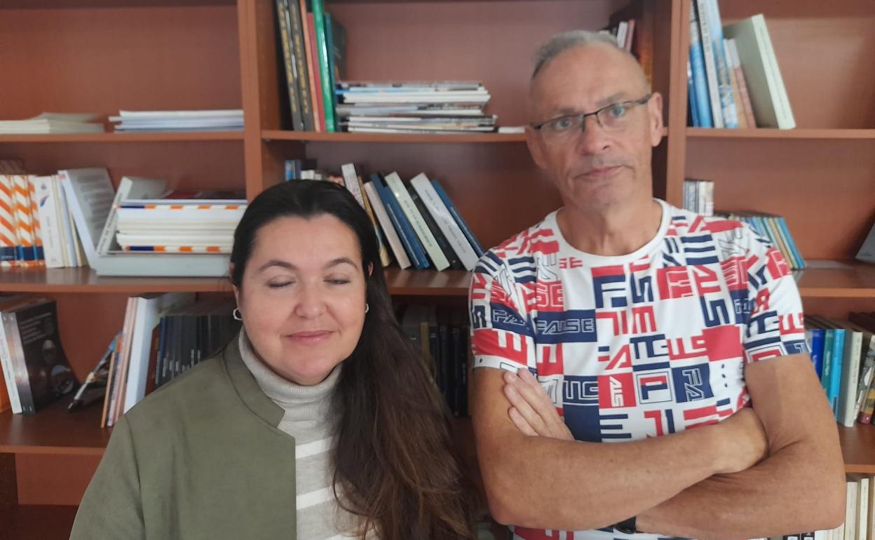 María Santana y Jesús Santana, nueva presidenta y secretario del órgano. 