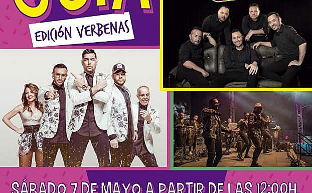 Cartel anunciador de 'Vuelven las verbenas'. 