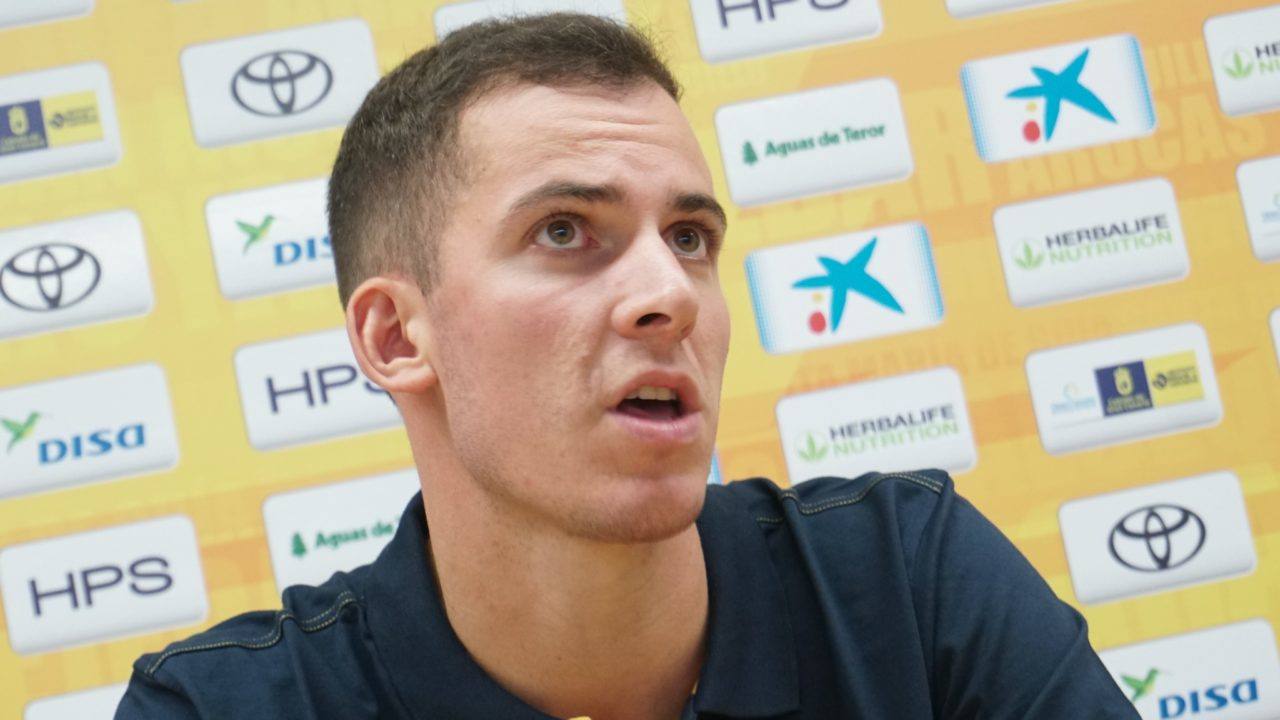 Miquel Salvó, en rueda de prensa. 