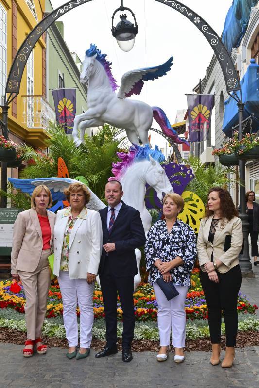 Fotos: Más de 11.000 flores y plantas dan color Gáldar