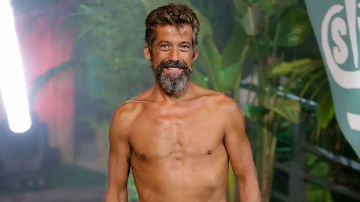 José Luis Losa, durante la gala en la que se proclama ganador de 'Supervivientes 2017'.