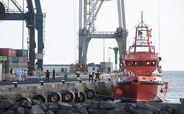 Salvamento Marítimo localiza una neumática en Gran Canaria
