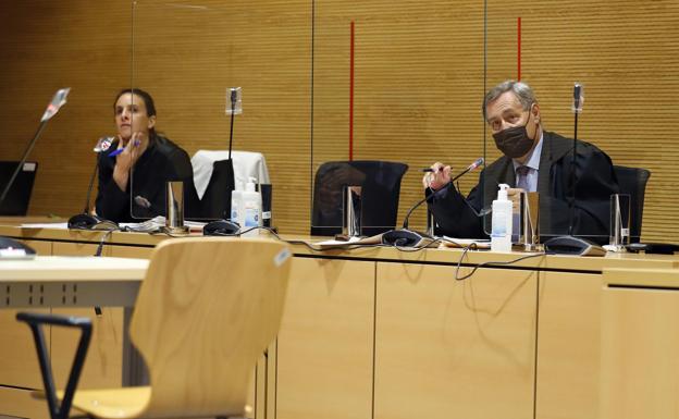 Manuel Travieso, en la última jornada del juicio oral celebrado mediante el sistema de jurado. 