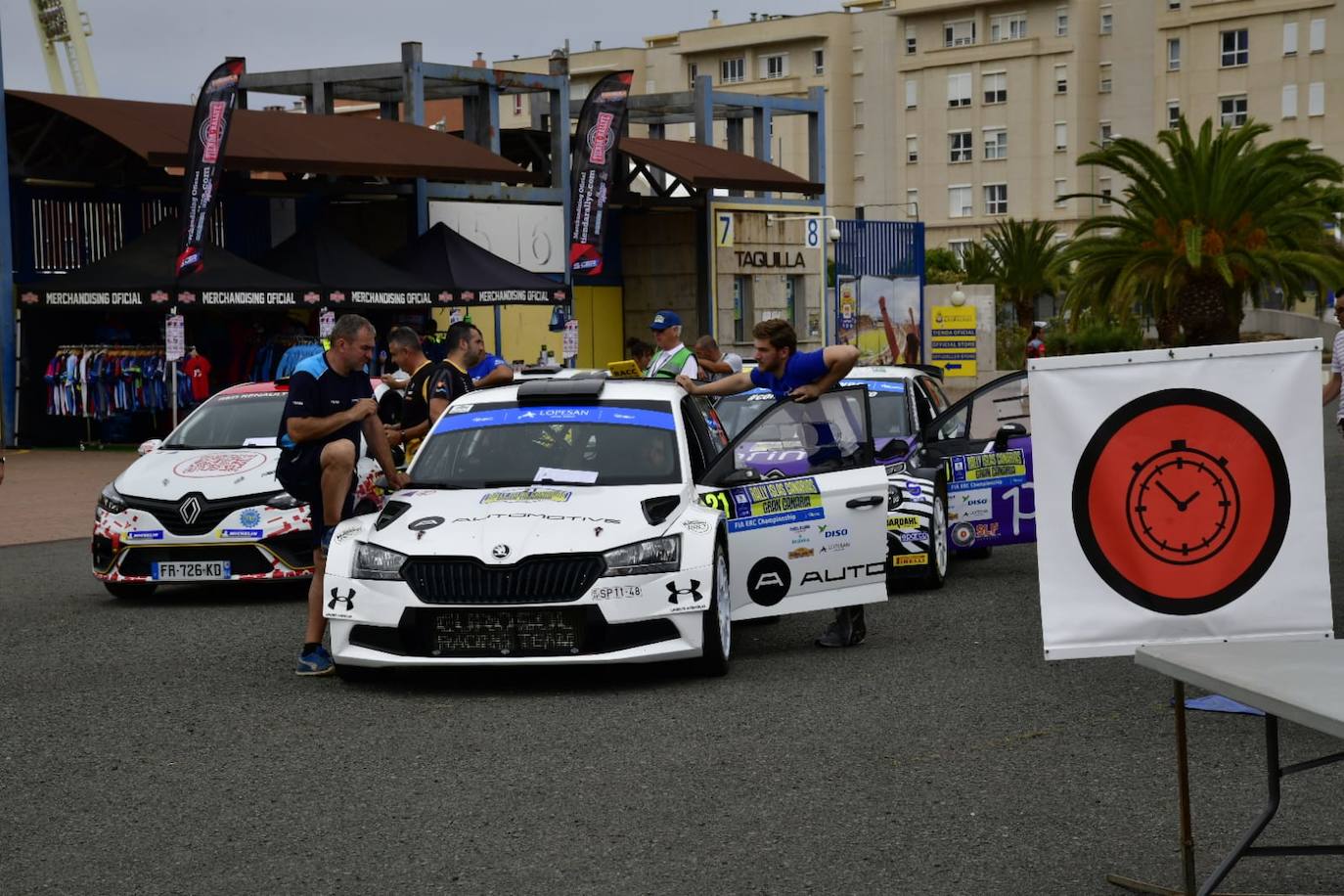 Fotos: Preparativos para el Rally Islas Canarias