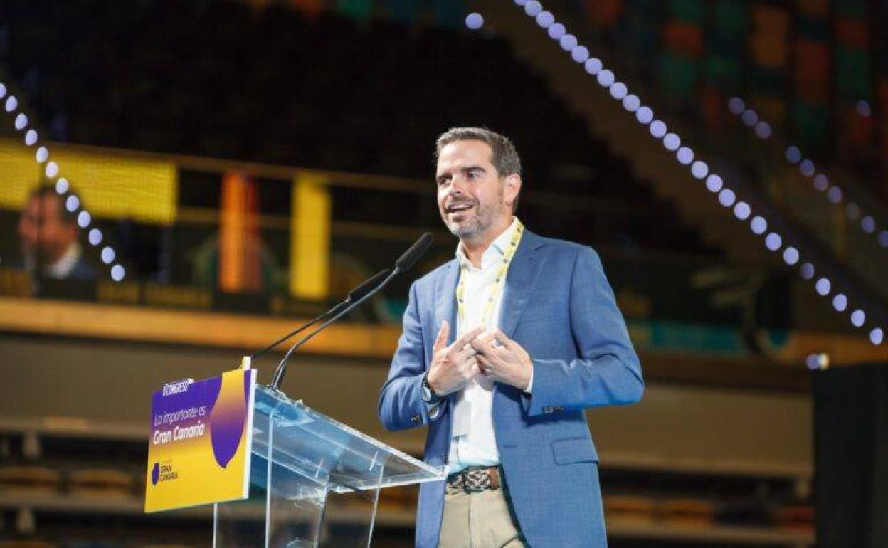 Lucas Bravo de Laguna, presidente de Unidos por Gran Canaria. 