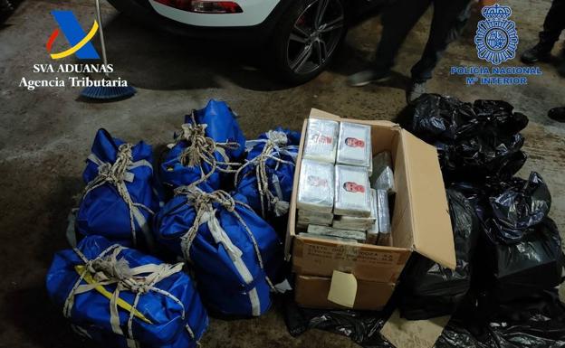Intervenidos 165 kilos de coca ocultos en un buque en Tenerife