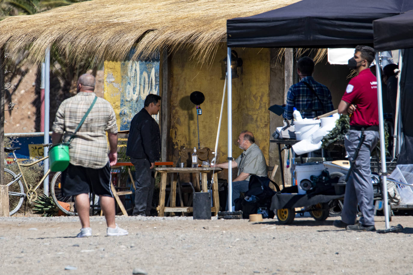 Fotos: Rodaje de la serie Jack Rayn en Castillo del Romeral