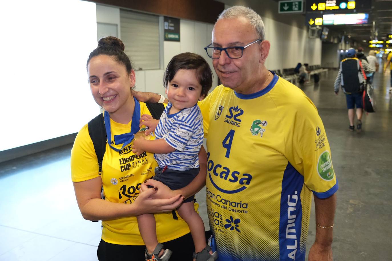 Fotos: Llegada del Rocasa al aeropuerto deGran Canara