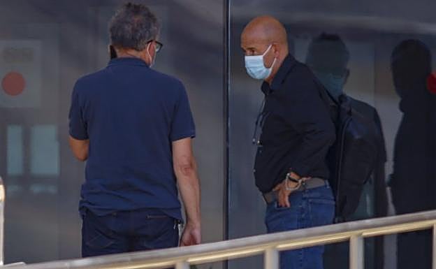 Fernando Torres Baena, el martes cuando regresó a la prisión. 