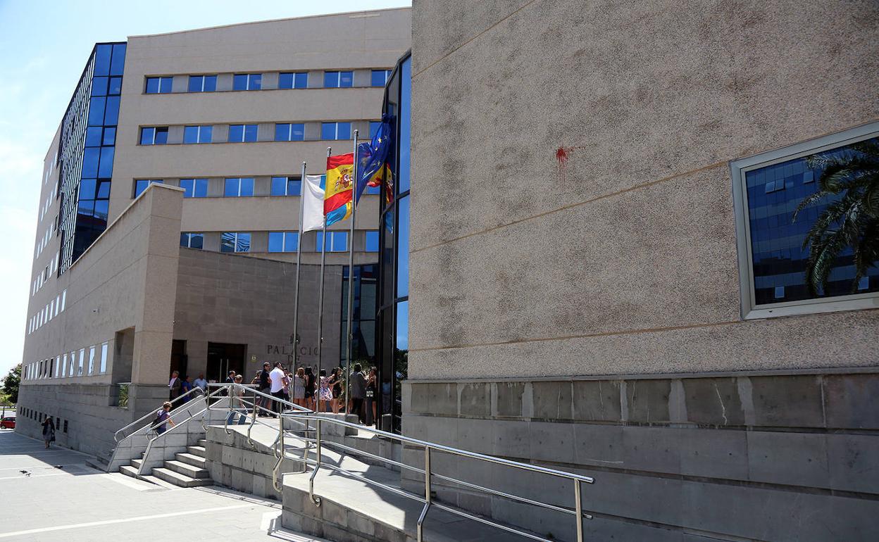 Imagen de archivo de la Audiencia Provincial de Santa Cruz de Tenerife. 