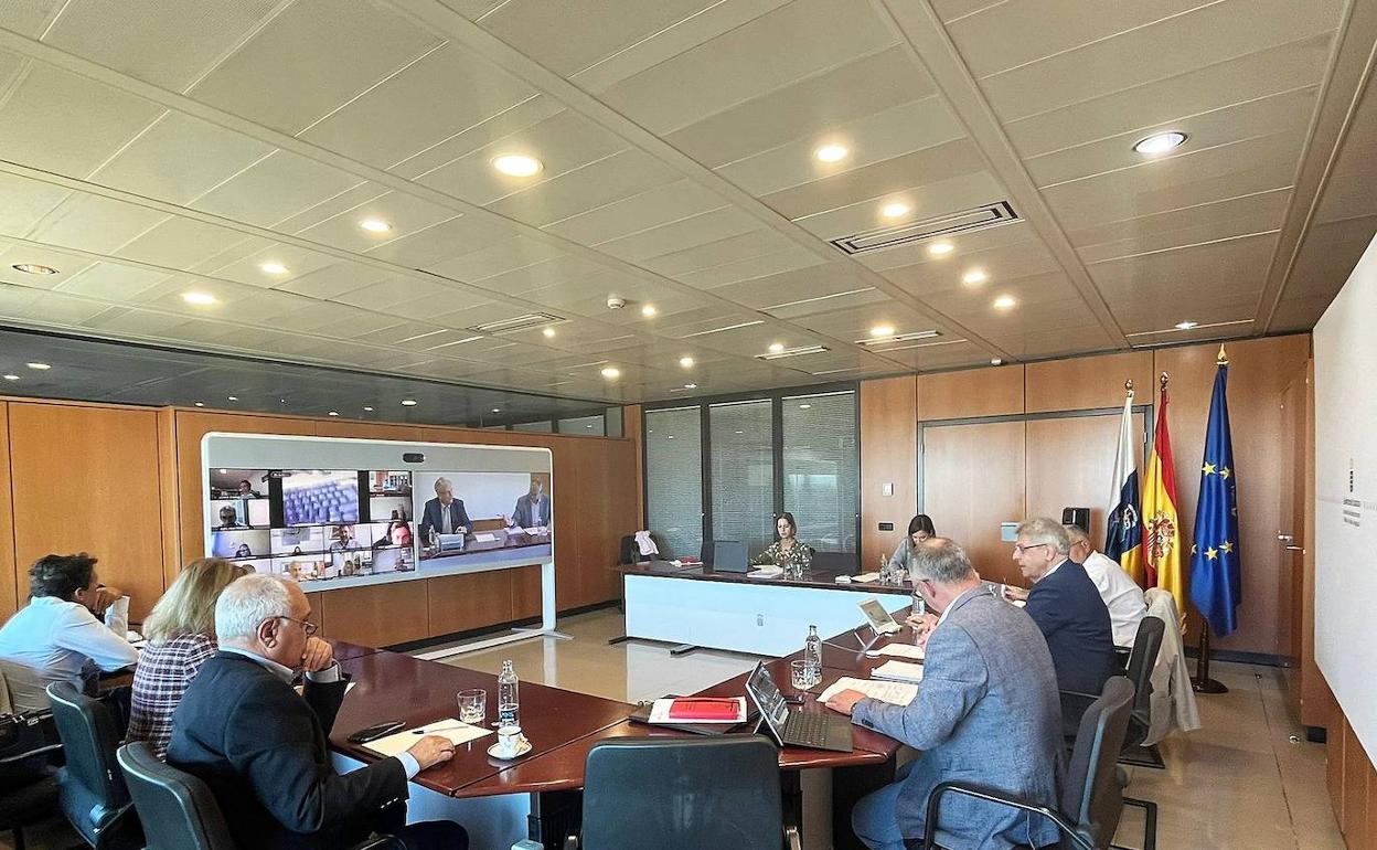 Imagen de la reunión.