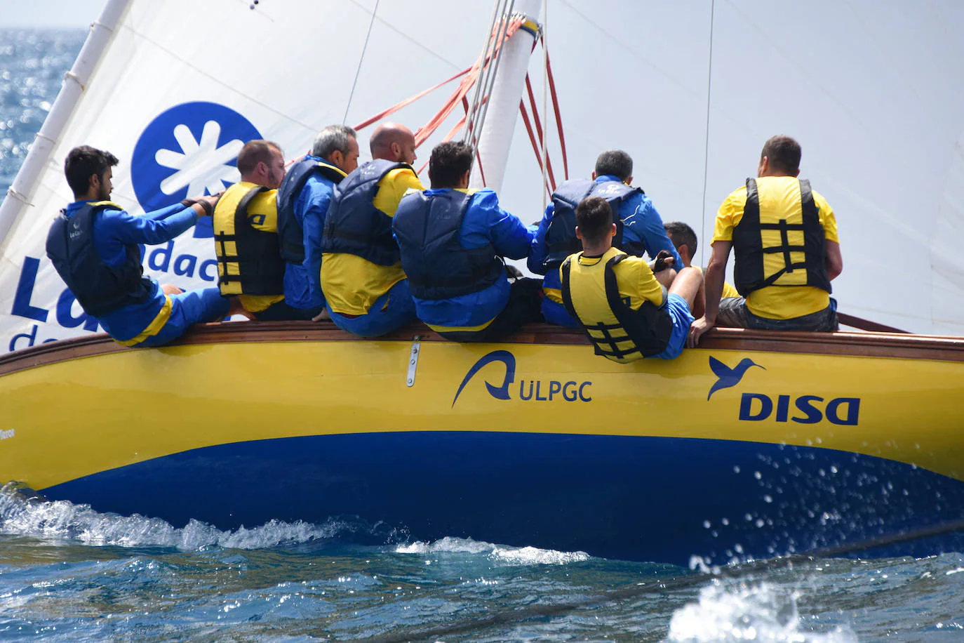 El Roque Nublo será el primer bote en tomar la salida en la regata de este sábado 