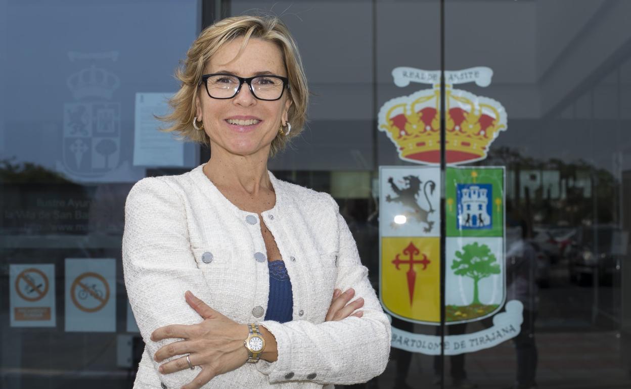 Conchi Narváez, alcaldesa de San Bartolomé de Tirajana. 
