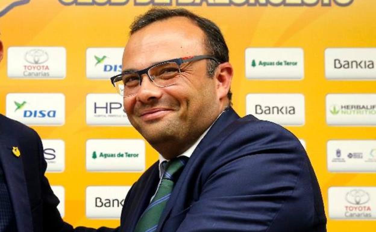 El intermediario grancanario Lucas Cruz, en una imagen de archivo. 