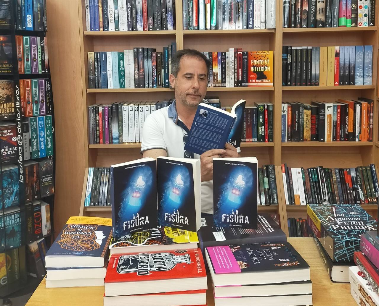 Luis Verge se estrena con 'La Fisura', «puro entretenimiento»