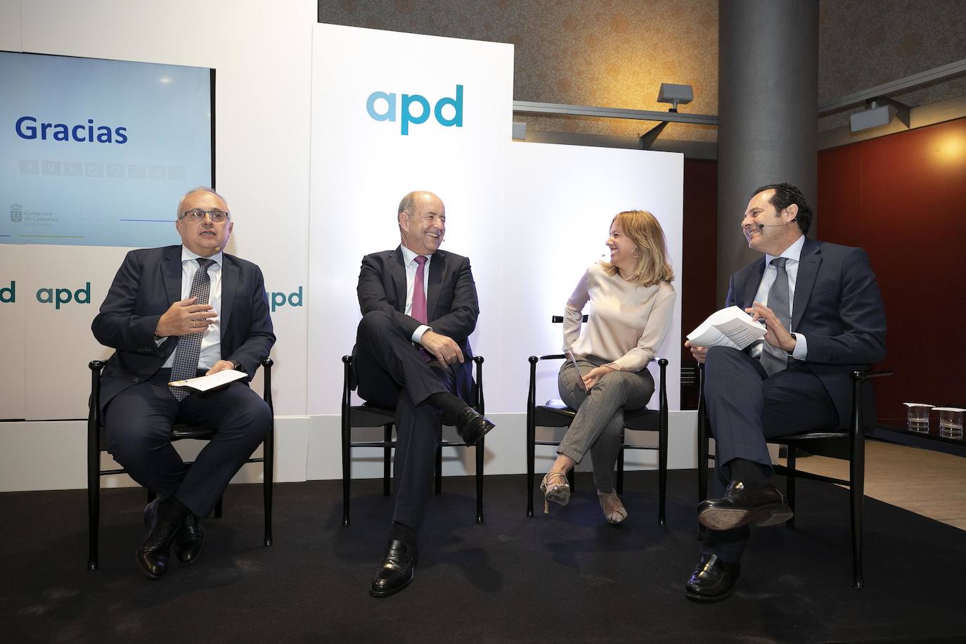 El futuro presidente (dcha) de la CCE, Pedro Ortega, junto al vicepresidente, José Cristóbal Garcia. 