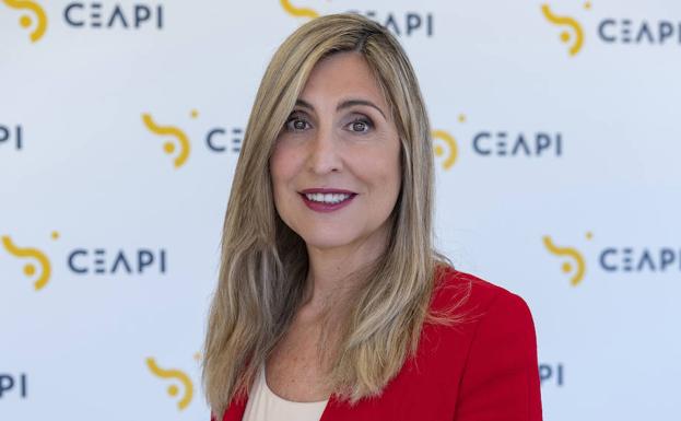 La presidenta de CEAPI, Nuria Vilanova. 