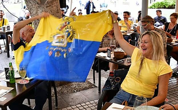 Imagen de los aficionados. 