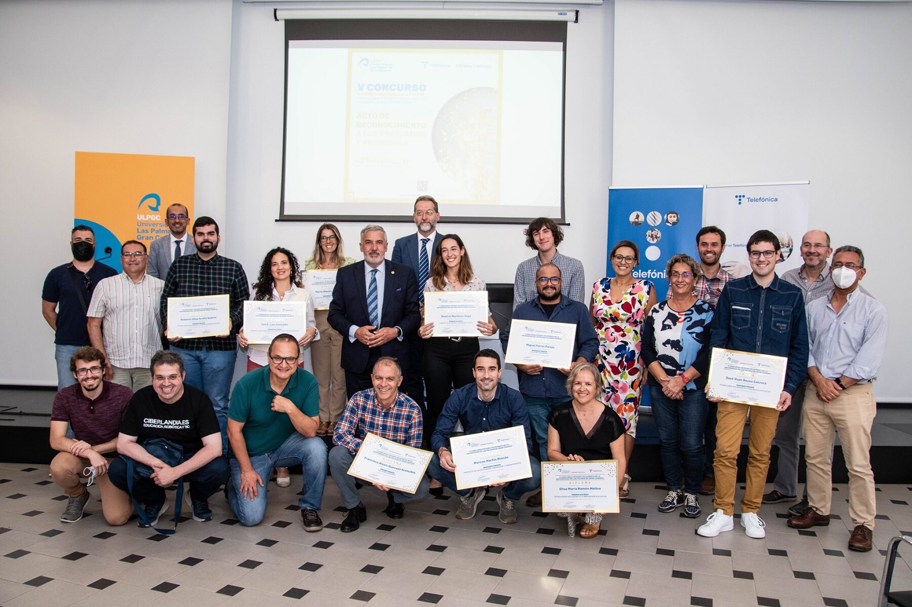 El concurso de la cátedra Telefónica de la ULPGC premia once proyectos de divulgación e innovación