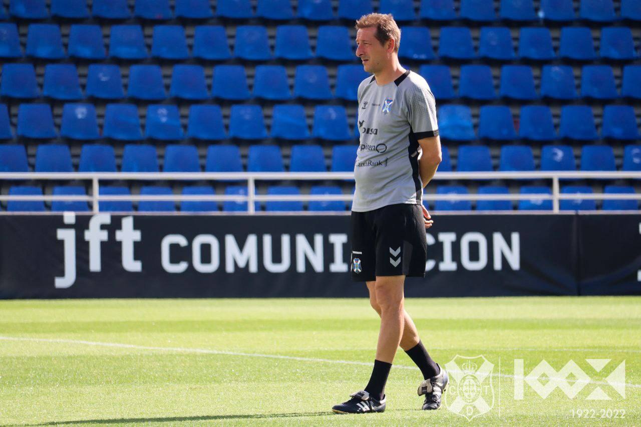 Ramis, durante un entrenamiento. 