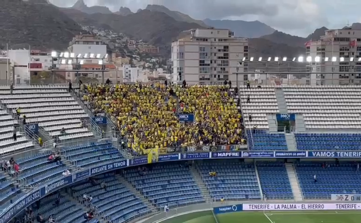 La plantilla amarilla ya está en Tenerife. 