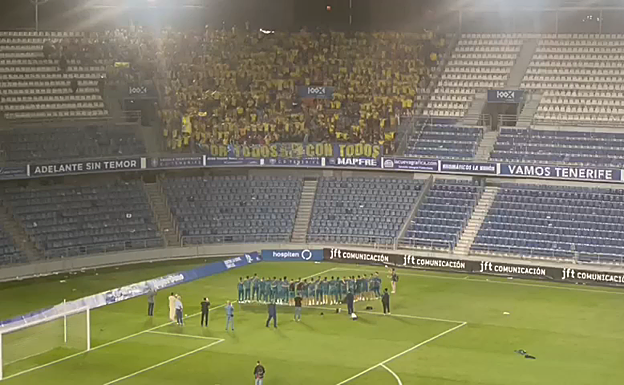 Emocionante apoyo de la marea amarilla tras la derrota en el derbi