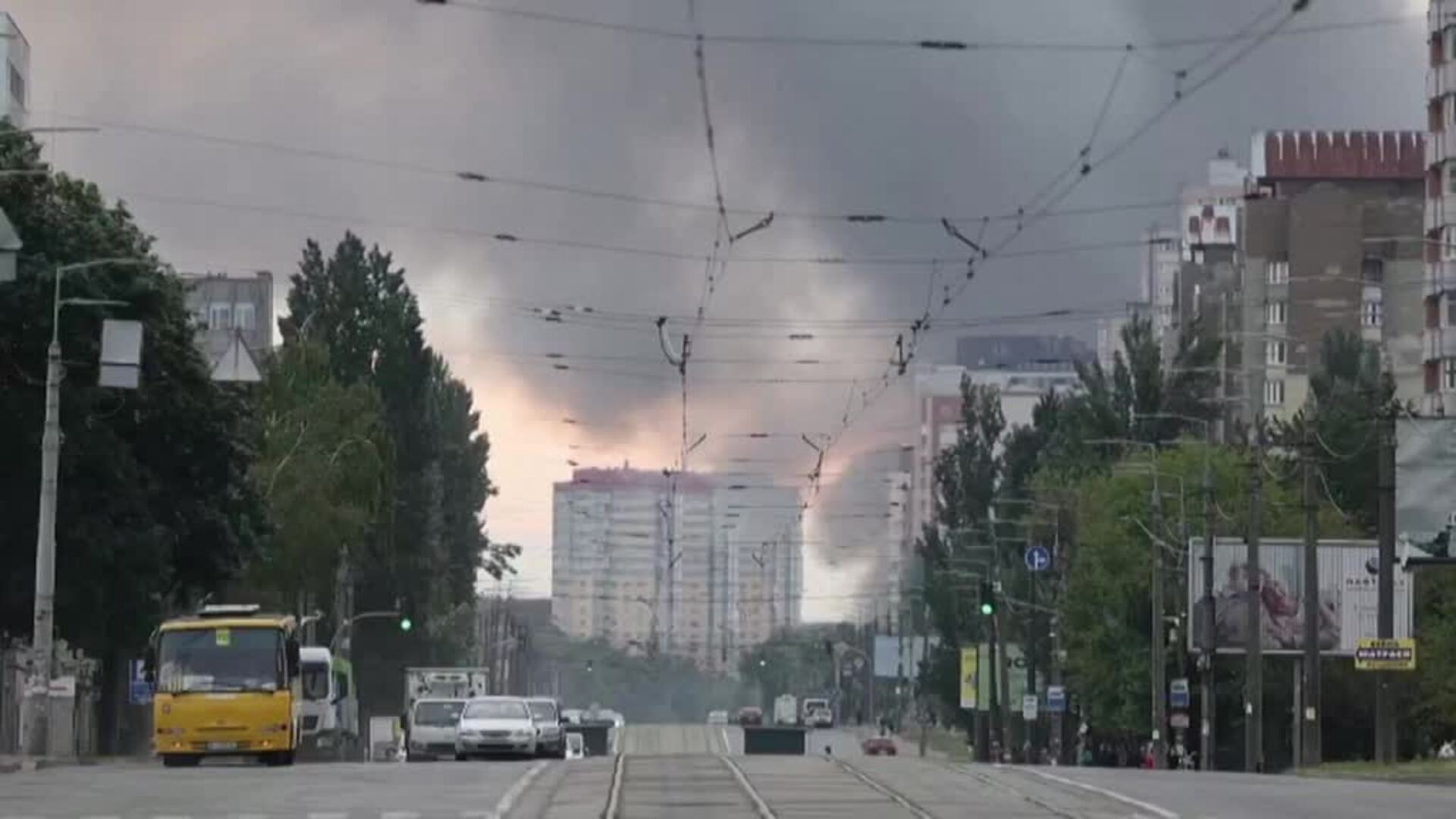 El alcalde de Kiev informa de varias explosiones en la capital a primera hora