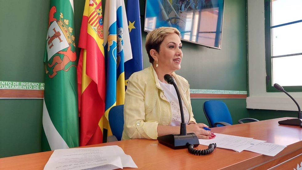 Imagen de archivo de la alcaldesa de Ingenio, Ana Hernández. 