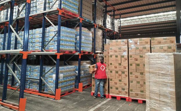 En la provincia de Las Palmas de repartirán 516.657 kilos de alimentos. 