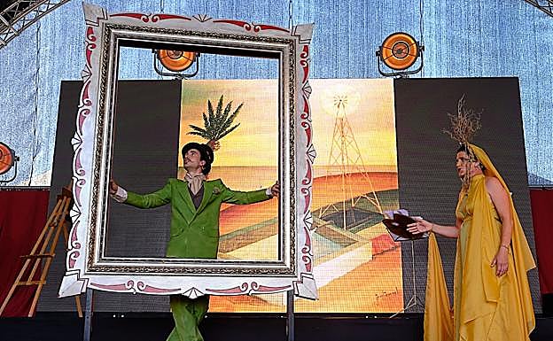 El espectáculo inspirado en el pintor surrealista Juan Ismael. 