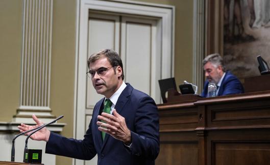 El diputado del PP, Fernando Enseñat. 