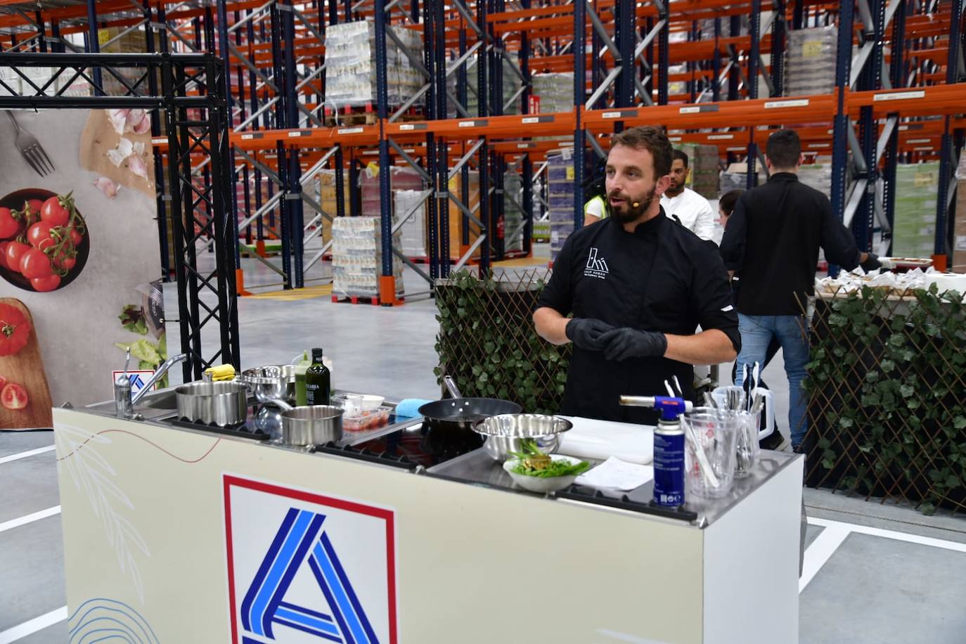 Centro logístico de Aldi en el polígono de Arinaga.