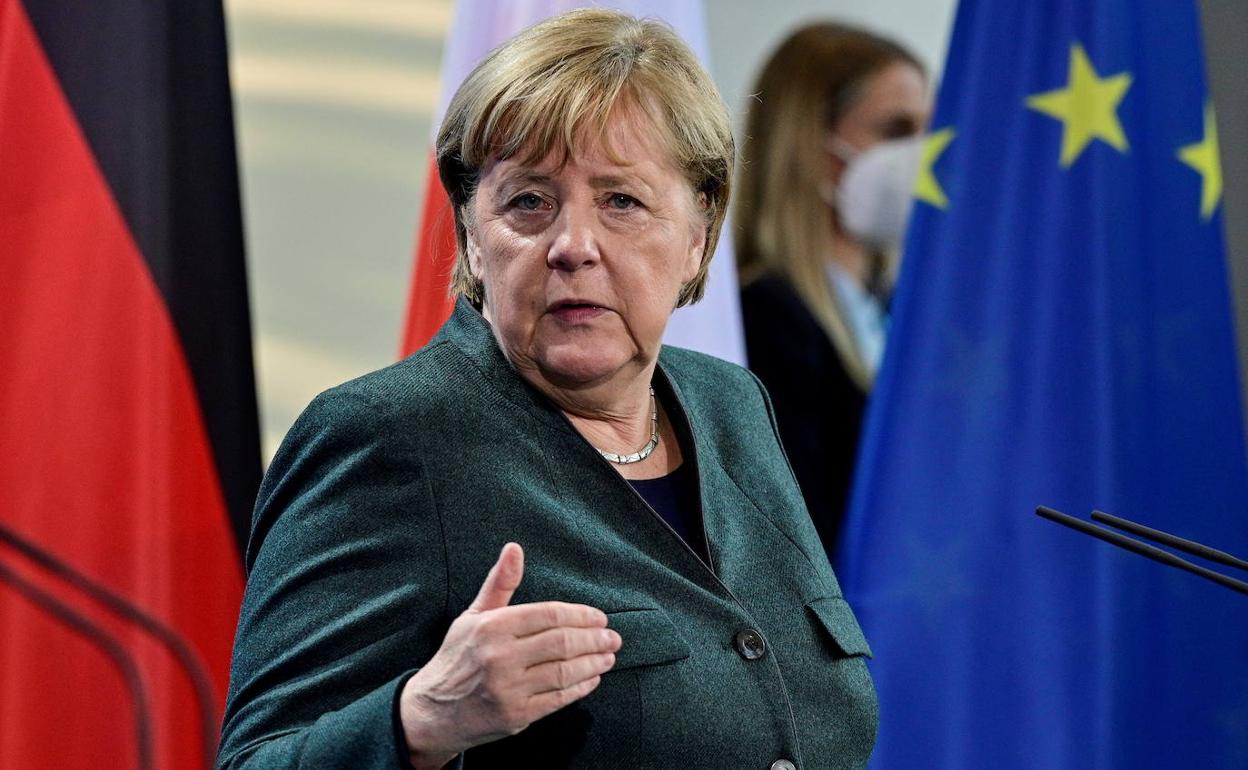 La excanciller alemana, Ángela Merkel. 