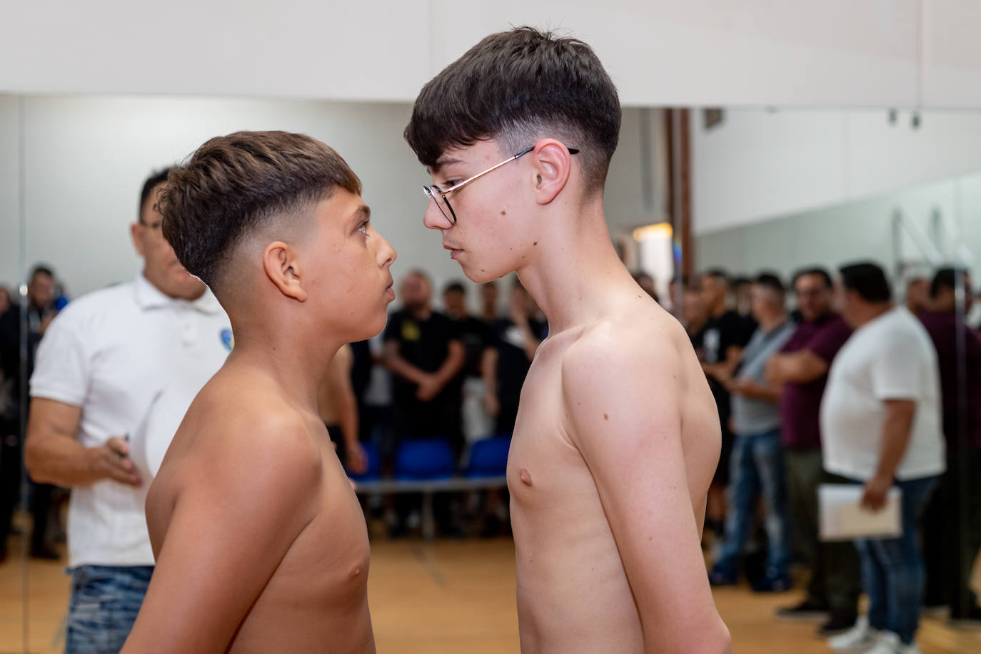 Fotos: Pesaje oficial para la velada «Boxea Canarias»