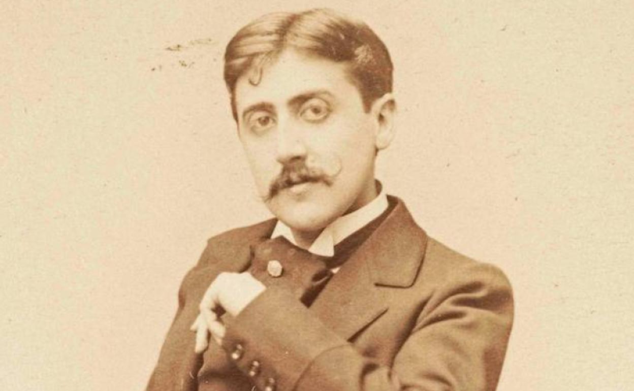 Marcel Proust retraro por Jean-Louis Losi 