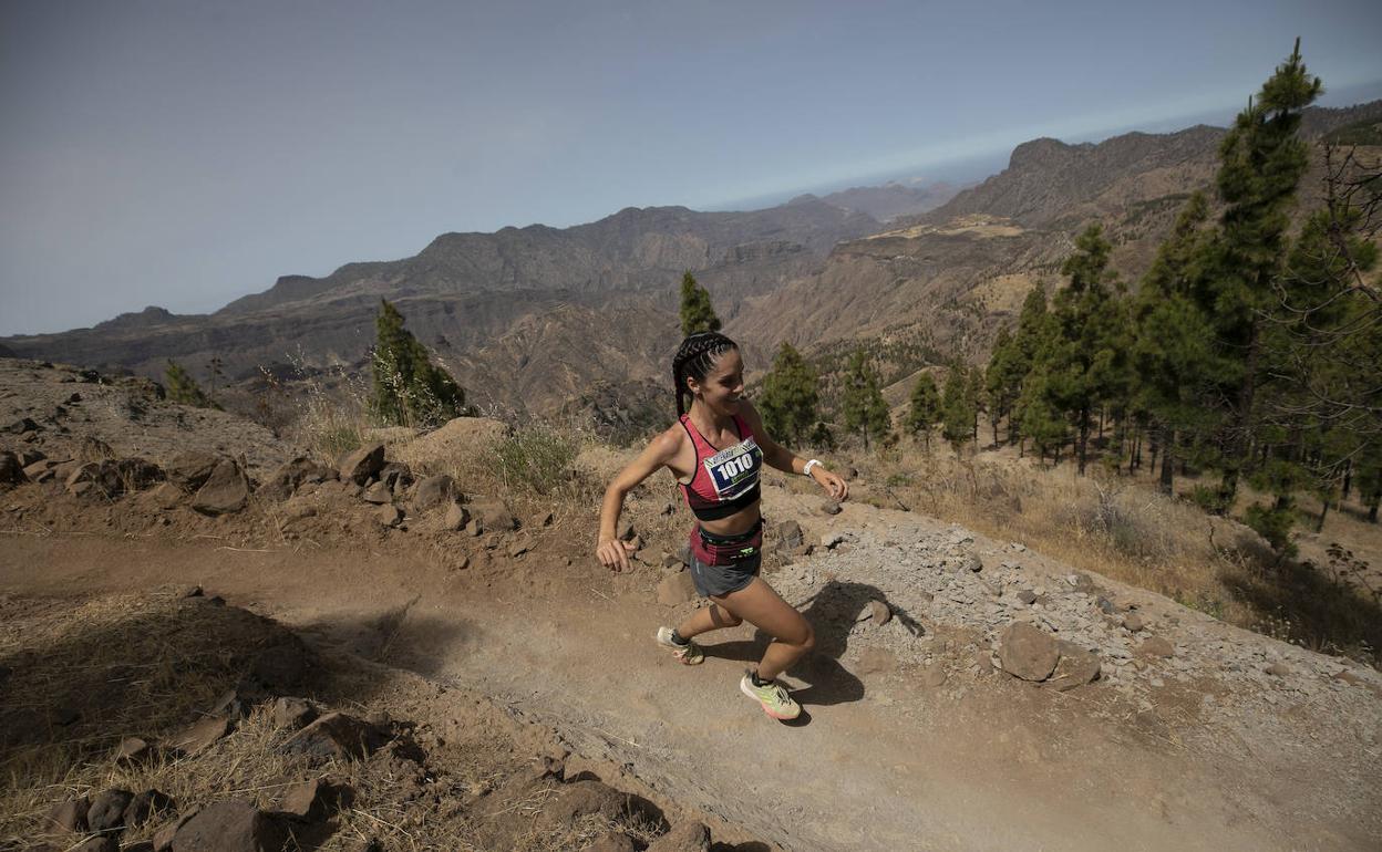 Foto de un momento de la prueba. 