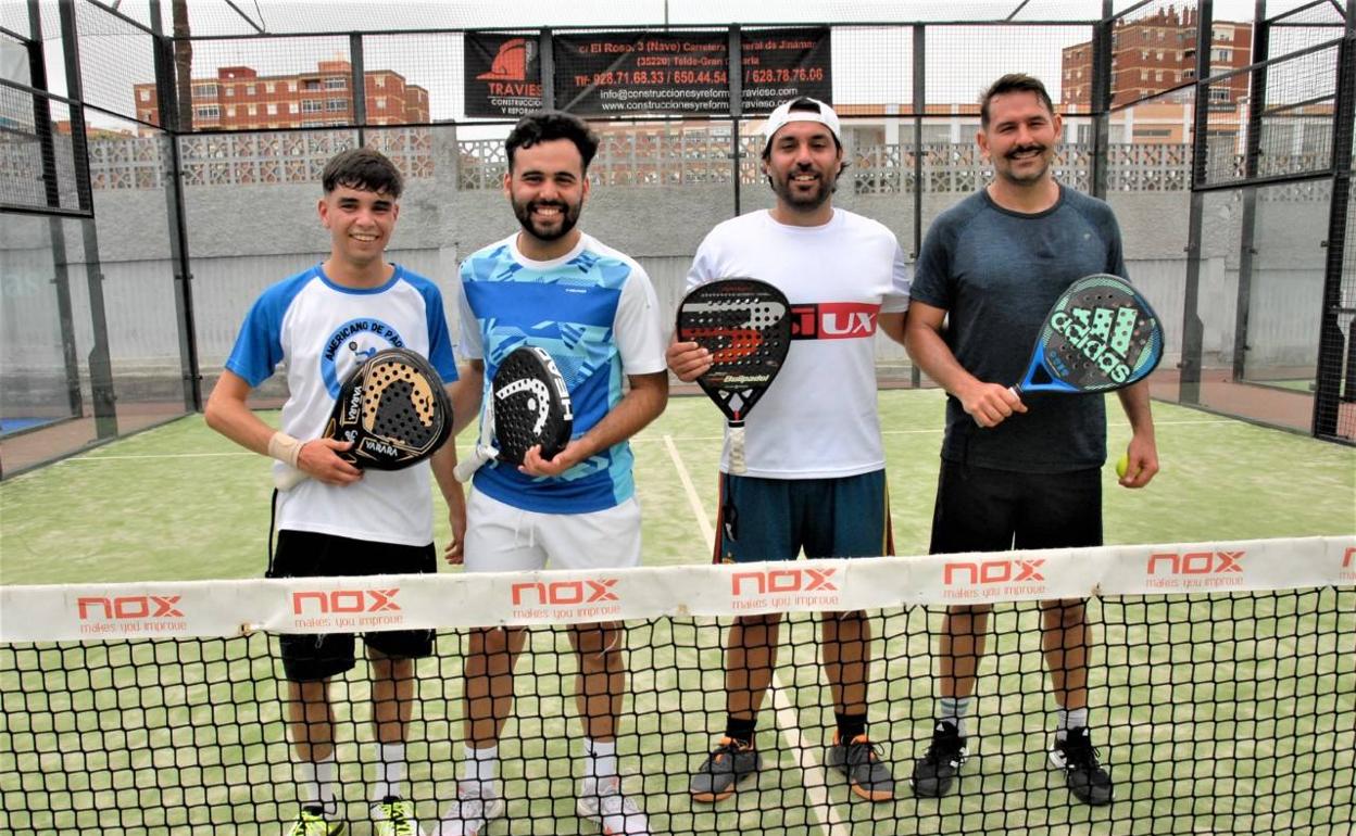 Iván Guerra y Víctor Heinz, a la izquierda, pasaron a la segunda ronda. 