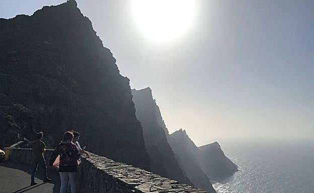 Episodio de calima en altura en Gran Canaria. 
