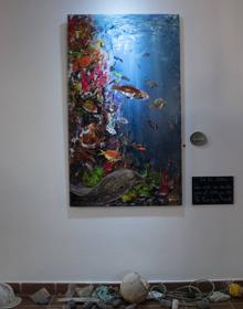 Imagen secundaria 2 - El arte de Juan Martín se rebela contra la basura del océano