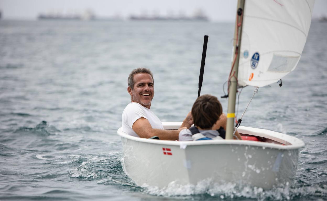 Un momento de la competición desarrollada en la había capitalina. 