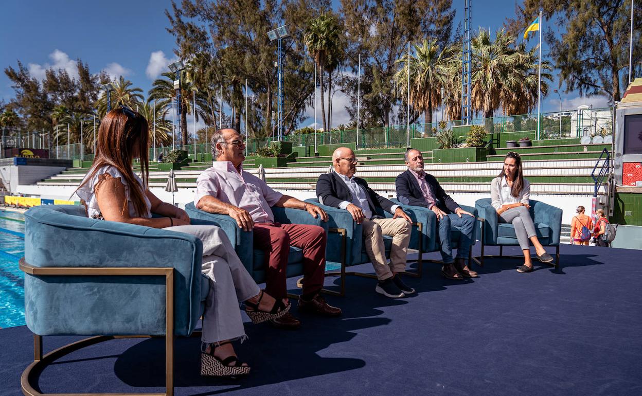 Momento de la presentación del evento. 