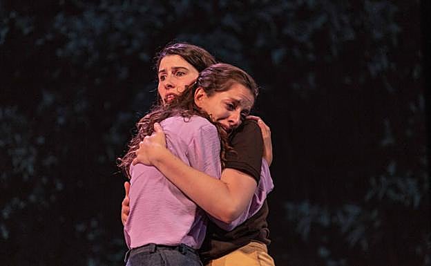 Una escena de 'La inmortalidad', escrita por Antonio Tabares y dirigida por Severiano García. 