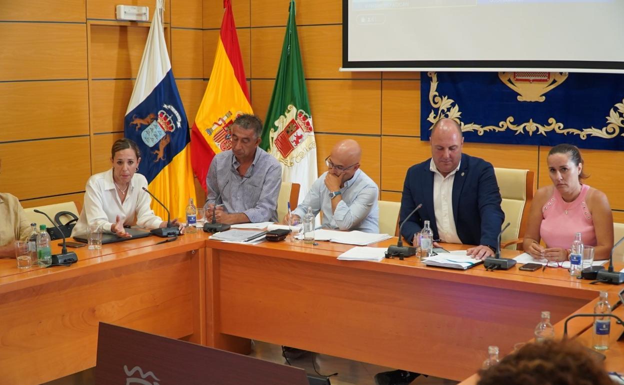 Pleno de este viernes. 