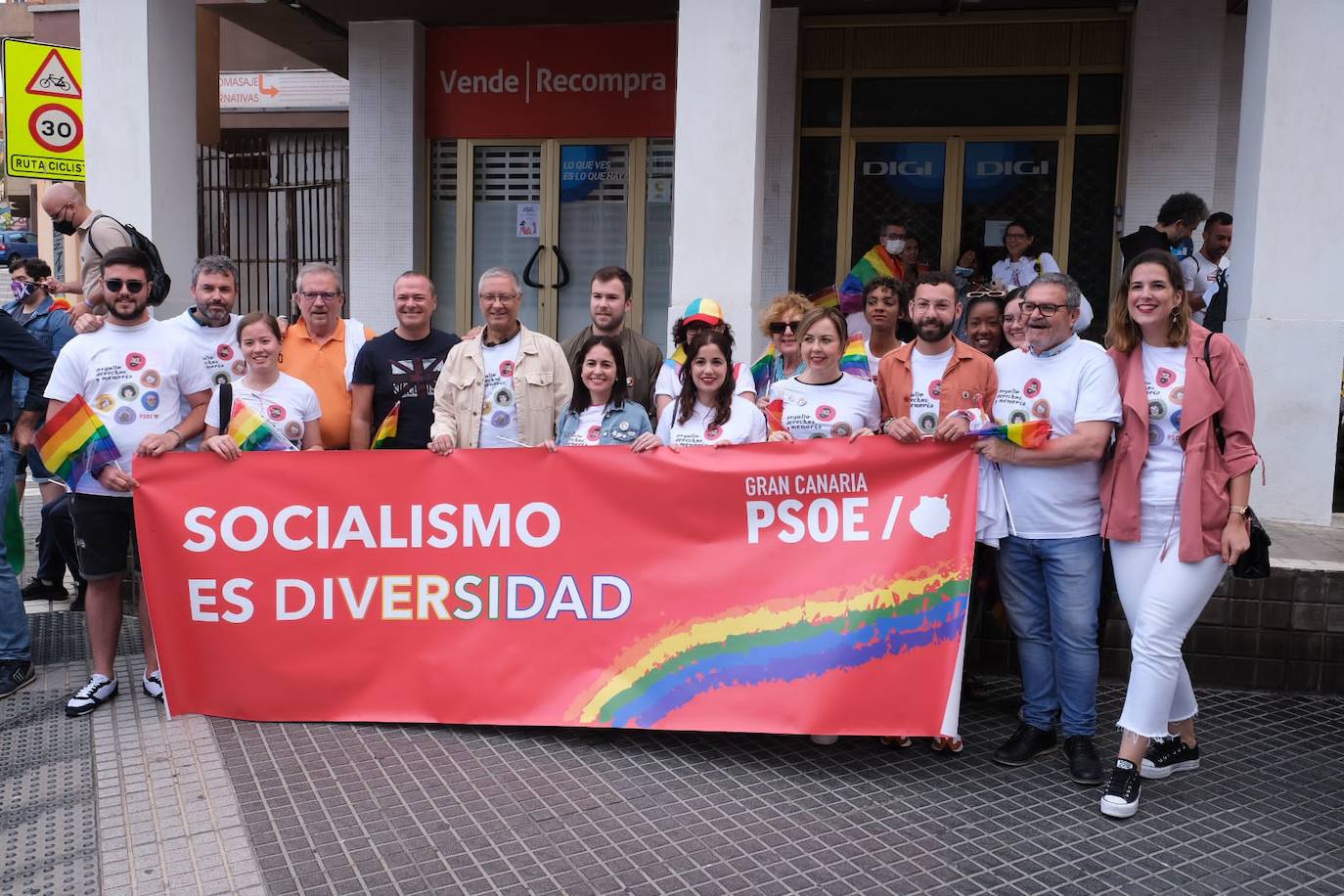 Fotos: Las calles de la capital grancanaria acogen la tradicional manifestación