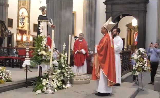 Bendecida en la Catedral la imagen del beato Fray Tomás Morales